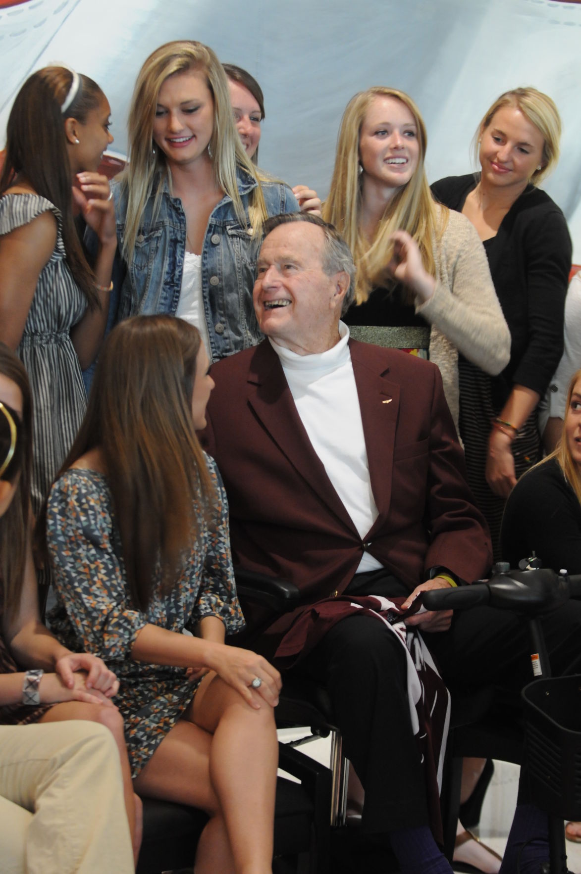 George H.W. Bush through the years